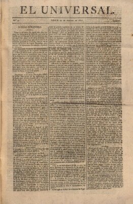 El Universal Samstag 10. Februar 1821