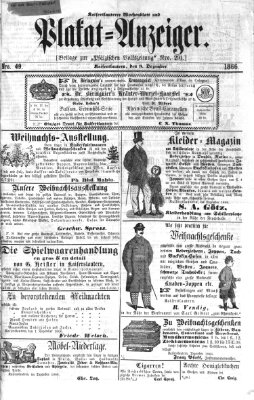 Pfälzische Volkszeitung Sonntag 9. Dezember 1866