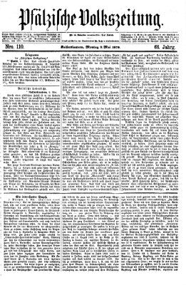 Pfälzische Volkszeitung Montag 9. Mai 1870