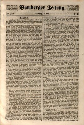 Bamberger Zeitung Dienstag 8. Mai 1849