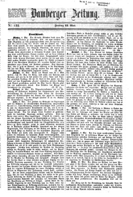 Bamberger Zeitung Freitag 13. Mai 1853