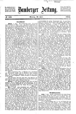 Bamberger Zeitung Montag 11. Juni 1855