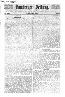 Bamberger Zeitung Samstag 17. Mai 1856