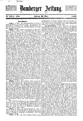 Bamberger Zeitung Freitag 23. Mai 1856