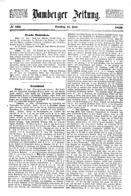 Bamberger Zeitung Dienstag 14. Juni 1859