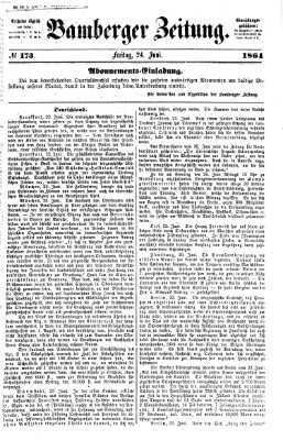 Bamberger Zeitung Freitag 24. Juni 1864