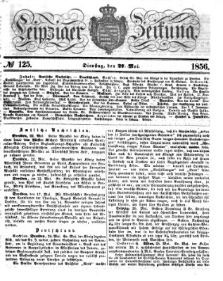 Leipziger Zeitung Dienstag 27. Mai 1856