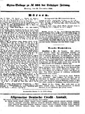 Leipziger Zeitung Montag 22. Dezember 1856