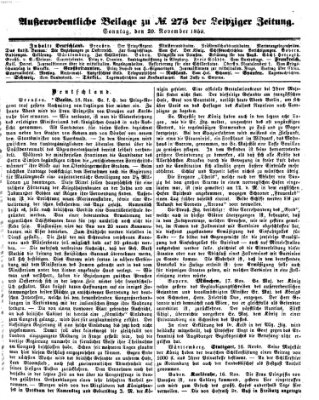 Leipziger Zeitung Donnerstag 17. November 1859