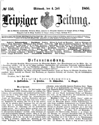 Leipziger Zeitung Mittwoch 4. Juli 1866