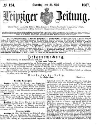 Leipziger Zeitung Sonntag 26. Mai 1867
