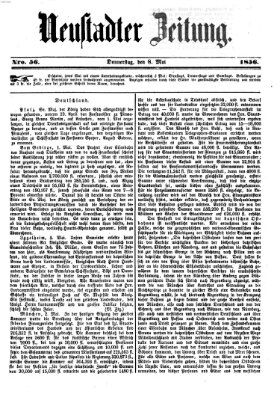 Neustadter Zeitung Donnerstag 8. Mai 1856