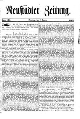 Neustadter Zeitung Dienstag 7. Oktober 1862
