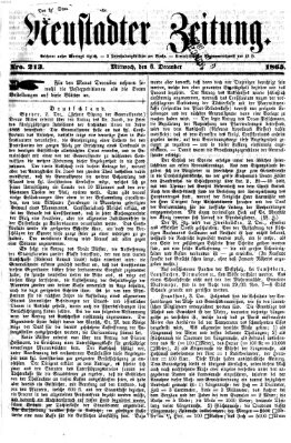 Neustadter Zeitung Mittwoch 6. Dezember 1865