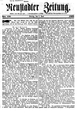 Neustadter Zeitung Freitag 1. Juni 1866