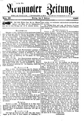 Neustadter Zeitung Freitag 8. Februar 1867