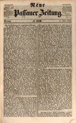 Neue Passauer Zeitung (Passauer Zeitung) Montag 2. Juli 1849