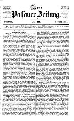 Neue Passauer Zeitung (Passauer Zeitung) Mittwoch 9. April 1851
