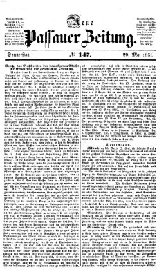 Neue Passauer Zeitung (Passauer Zeitung) Donnerstag 29. Mai 1851