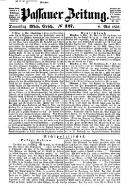 Passauer Zeitung Donnerstag 8. Mai 1856