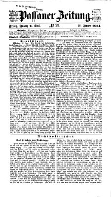 Passauer Zeitung Freitag 29. Januar 1864