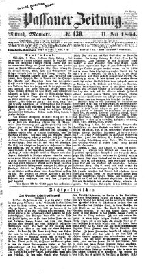 Passauer Zeitung Mittwoch 11. Mai 1864