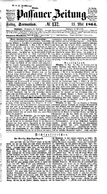 Passauer Zeitung Freitag 13. Mai 1864
