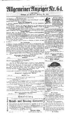 Passauer Zeitung Donnerstag 29. September 1864