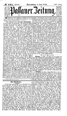Passauer Zeitung Donnerstag 28. April 1870