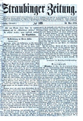 Straubinger Zeitung Sonntag 29. Mai 1870