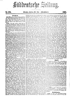 Süddeutsche Zeitung Freitag 30. Mai 1862