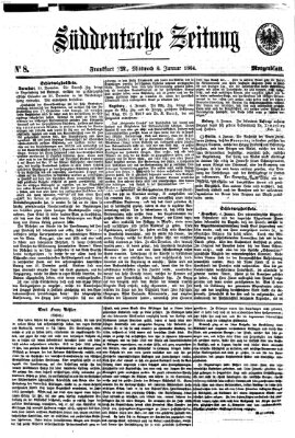 Süddeutsche Zeitung Mittwoch 6. Januar 1864