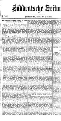 Süddeutsche Zeitung Freitag 27. Mai 1864