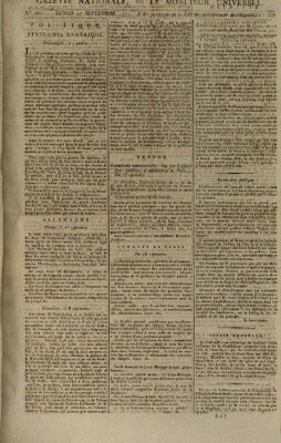 Gazette nationale, ou le moniteur universel (Le moniteur universel) Montag 17. September 1792