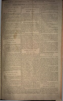 Gazette nationale, ou le moniteur universel (Le moniteur universel) Montag 2. September 1793