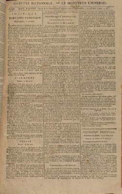 Gazette nationale, ou le moniteur universel (Le moniteur universel) Sonntag 25. Mai 1794