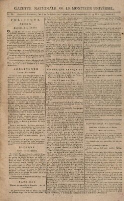 Gazette nationale, ou le moniteur universel (Le moniteur universel) Montag 27. Oktober 1794