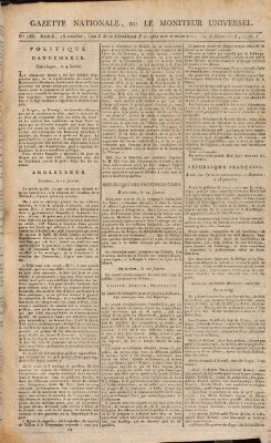 Gazette nationale, ou le moniteur universel (Le moniteur universel) Freitag 6. März 1795