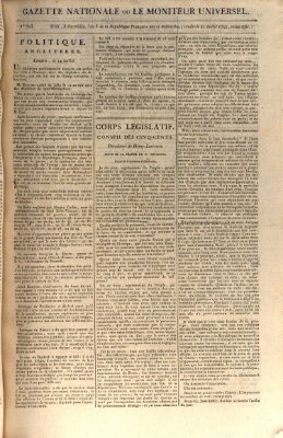 Gazette nationale, ou le moniteur universel (Le moniteur universel) Freitag 21. Juli 1797