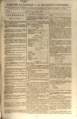 Gazette nationale, ou le moniteur universel (Le moniteur universel) Montag 24. Februar 1806