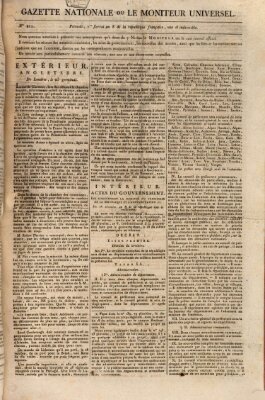 Gazette nationale, ou le moniteur universel (Le moniteur universel) Montag 21. April 1800