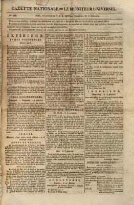 Gazette nationale, ou le moniteur universel (Le moniteur universel) Montag 2. Juni 1800
