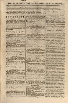 Gazette nationale, ou le moniteur universel (Le moniteur universel) Sonntag 4. Januar 1801