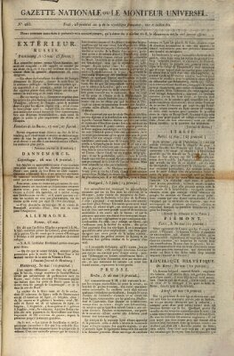 Gazette nationale, ou le moniteur universel (Le moniteur universel) Freitag 12. Juni 1801