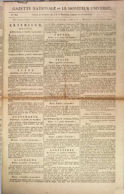 Gazette nationale, ou le moniteur universel (Le moniteur universel) Samstag 25. Juli 1801