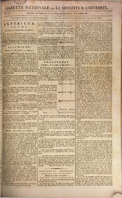 Gazette nationale, ou le moniteur universel (Le moniteur universel) Dienstag 16. März 1802