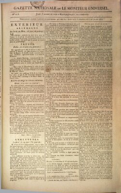 Gazette nationale, ou le moniteur universel (Le moniteur universel) Donnerstag 24. Juni 1802