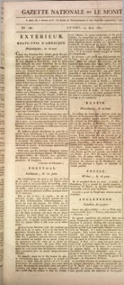 Gazette nationale, ou le moniteur universel (Le moniteur universel) Montag 29. Juni 1807