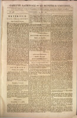 Gazette nationale, ou le moniteur universel (Le moniteur universel) Freitag 14. August 1807