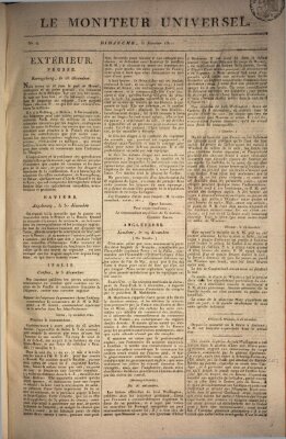 Le moniteur universel Sonntag 6. Januar 1811
